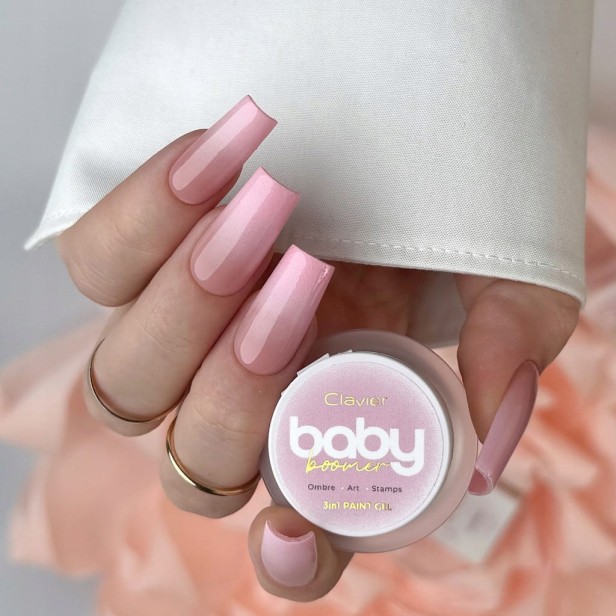 Clavier Żel 3w1 do Zdobień Baby Boomer Artistic Gel Ombre P02 BARBIELLE