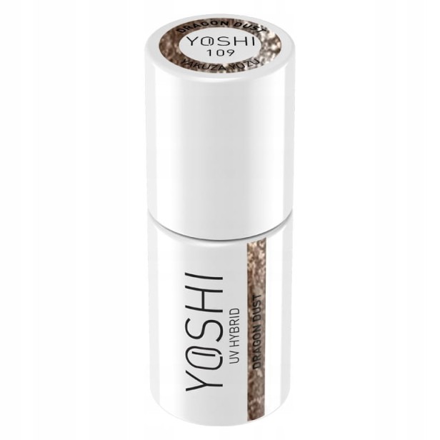 YOSHI Lakier Hybrydowy Dragon Dust 109 Yakuza Yuzu BROKAT 6ml