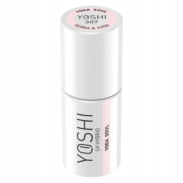Yoshi Lakier Hybrydowy do paznokci UV Hybrid Yerba&Yoga 307 Yoga Soul 6ml