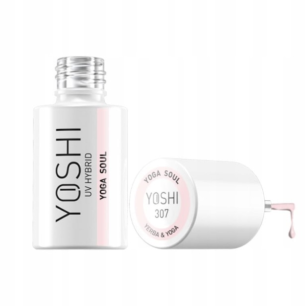 Yoshi Lakier Hybrydowy do paznokci UV Hybrid Yerba&Yoga 307 Yoga Soul 6ml