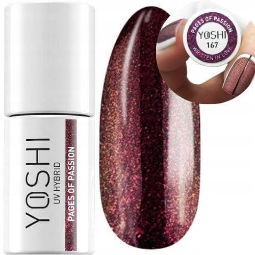 Yoshi Lakier Hybrydowy Written In Love 167 Pages of Passion 6ml