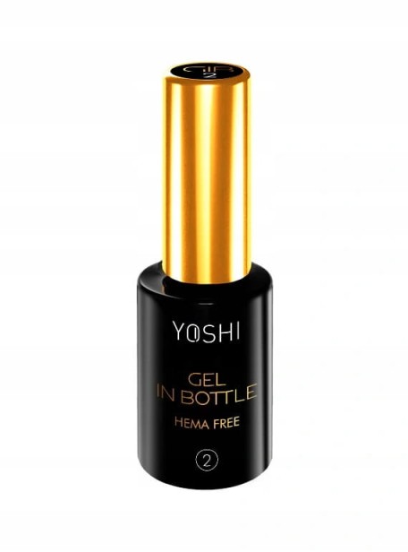 Yoshi Gel In Bottle No2 Milky Żel Budujący UV/LED Hybrid Mleczny 10ml