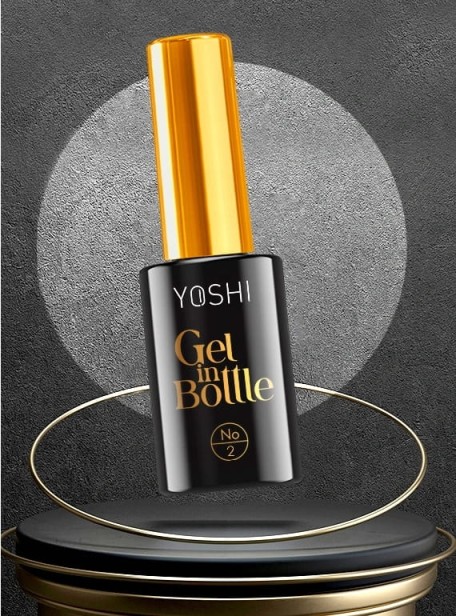 Yoshi Gel In Bottle No2 Milky Żel Budujący UV/LED Hybrid Mleczny 10ml