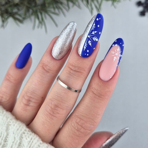 Yoshi Paint Gel UV LED Żel Do Paznokci Zdobień Platinum Silver 5ml