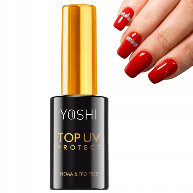 Yoshi Top PROTECT UV top hybrydowy HEMA & TPO Free 10ml