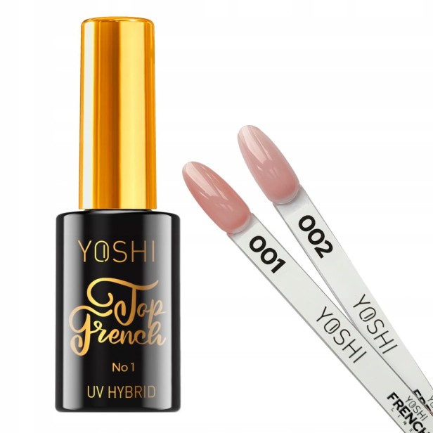 Yoshi Top French NO2 Top hybrydowy UV LED Hybrid 10 ml