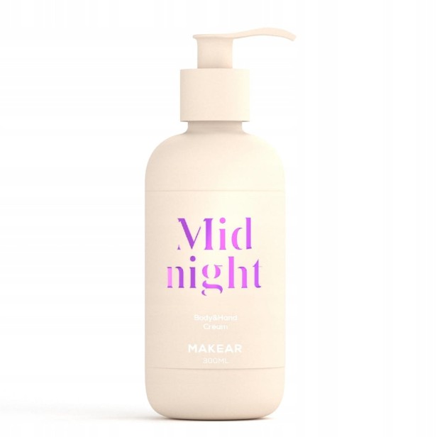 MAKEAR Perfumowany Balsam do ciała i dłoni z witaminami A E MIDNIGHT 300ml