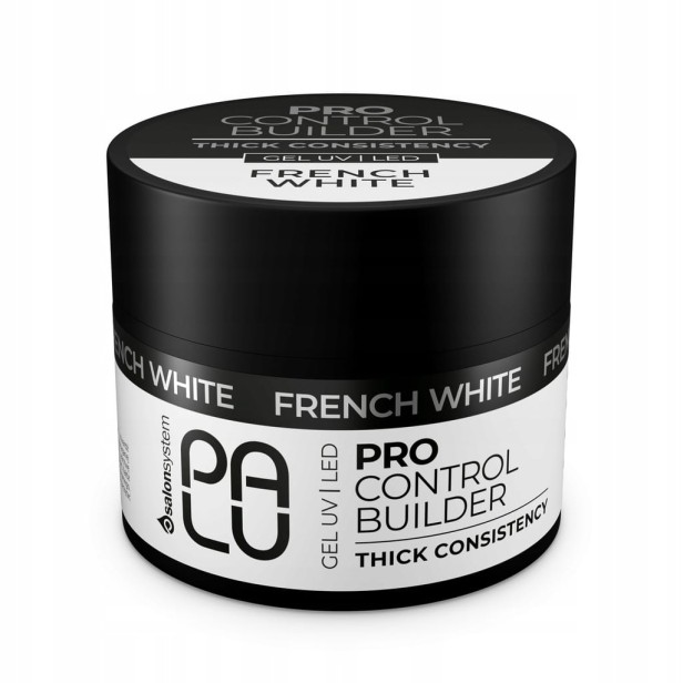 PALU Żel budujący Pro Control Builder Thick Consistency FRENCH WHITE 45g