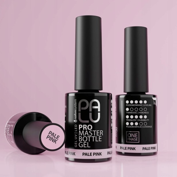 PALU Żel w Butelce do paznokci Pro Master Bottle Gel PALE PINK 11g
