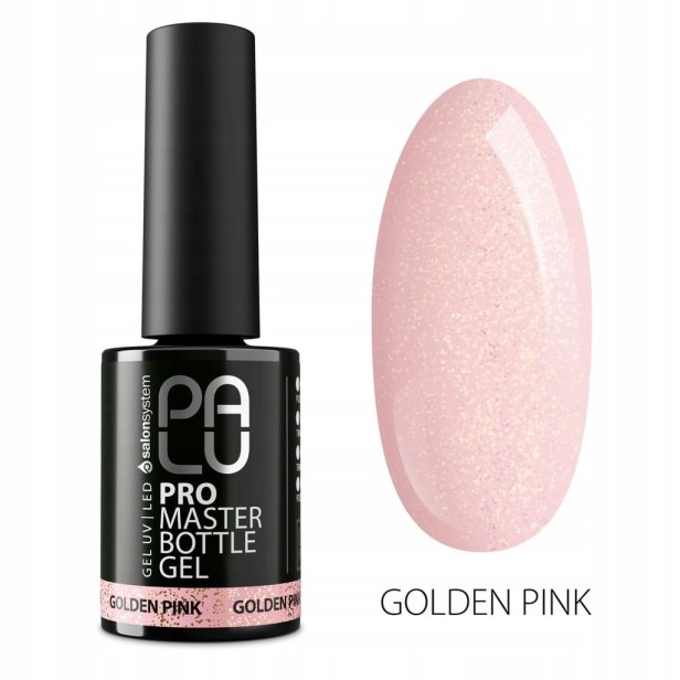 PALU Żel w Butelce do paznokci Pro Master Bottle Gel GOLDEN PINK 11g