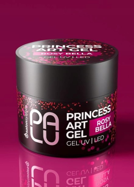 PALU Żel do Zdobień Princess Art Gel ROSY BELLA GEL UV/LED 10g