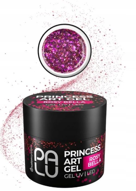 PALU Żel do Zdobień Princess Art Gel ROSY BELLA GEL UV/LED 10g