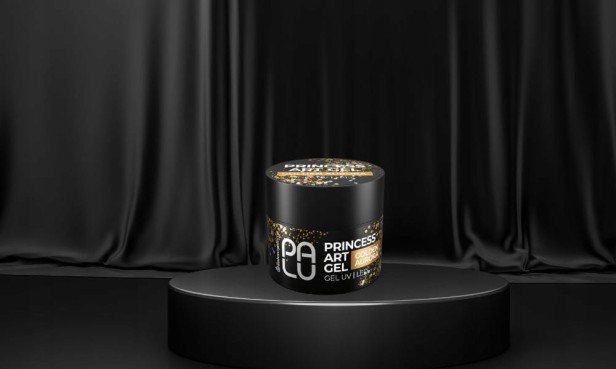 PALU Żel do Zdobień Princess Art Gel GOLDEN AURORA GEL UV/LED 10g