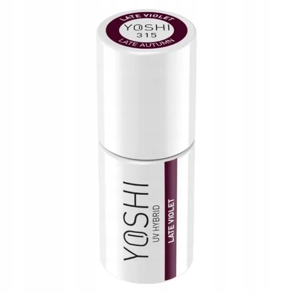 YOSHI Lakier Hybrydowy Late Autumn 315 Late Violet 6ml