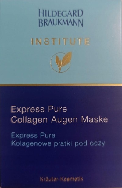 Kolagenowe płatki pod oczy Express Pure Collagen Augen Maske INSTITUTE