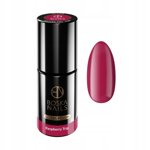 Boska Nails Lakier Hybrydowy do paznokci 339 Raspberry Trip malinowy 6ml