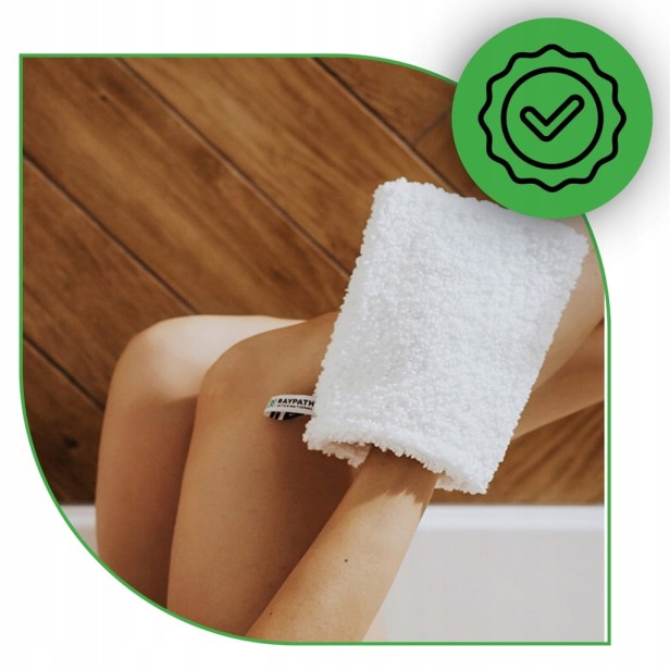 RAYPATH Body GLOVE Rękawica do mycia i pielęgnacji ciała skóry miękka miła