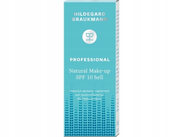 Naturalny Podkład z Filtrem SPF10 Natural Make-up HELL 30ml Professional