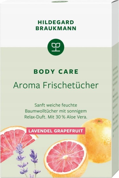 Chusteczki odświeżające Aroma Frischetucher Lavendel & Grapefruit 10szt