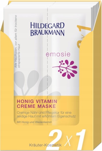 Odżywcza maska z miodem i witaminami Honig Vitamin Creme Maske 2x7ml Emosie