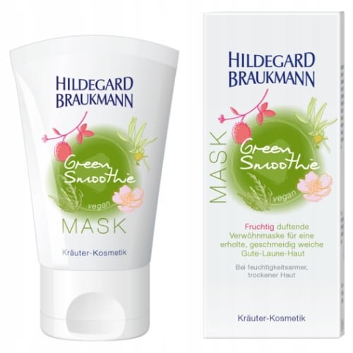 Intensywnie Odżywcza wegańska Maseczka Green Smoothie Maske vegan Hildegard