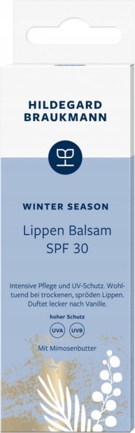 Ochronny balsam do ust SPF30 Winter Season Lippenbalsam 15ml Hildegard