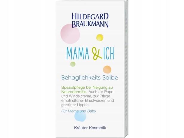 Maś Pielęgnacyjna-Kojąca Behaglichkeits Salbe 50ml Mama&Ich HILDEGARD BRAUK