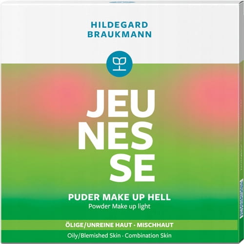 Lekki puder Jasny Puder Hell Make-up 9g JEUNESSE Hildegard Braukmann