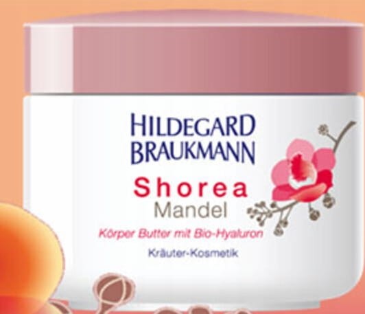Bogate masło do ciała z olejem migdałowy Shorea Mandel Körper Butter 200ml