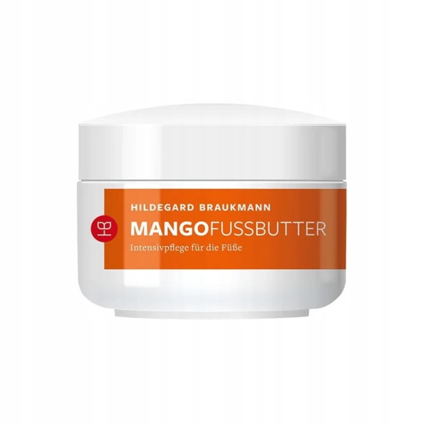 Odżywcze masło do stóp z mango Mango Fußbutter 100ml Hildegard Braukmann