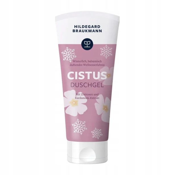 Delikatny żel pod prysznic z czystkiem Cistus Duschgel 200ml Hildegard Brau