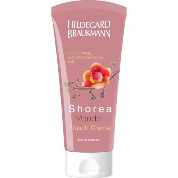 Kremowy żel pod prysznic Shorea Mandel Shower Cream 200ml Hildegard Braukma