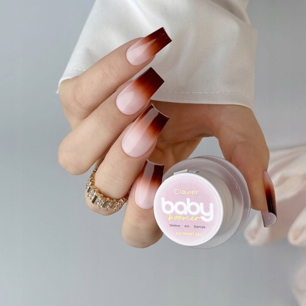 CLAVIER Żel 3w1 do Zdobień Baby Boomer Artistic Gel Ombre C03 „Tempation”