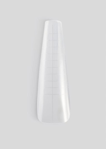 F.O.X FOX Dual Form 3.0 Górne Formy do przedłużania paznokci BALLERINA 120s