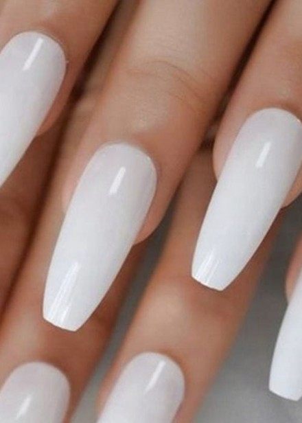 F.O.X FOX Dual Form 3.0 Górne Formy do przedłużania paznokci BALLERINA 120s