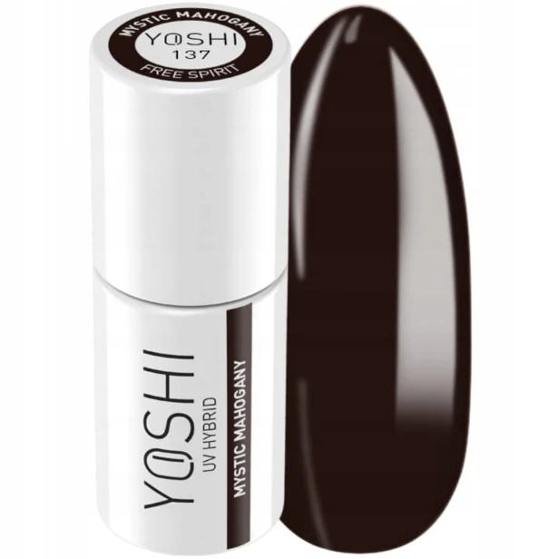 Yoshi Lakier Hybrydowy Mystic Mahogany 137 FREE SPIRIT 6ml