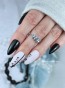 Yoshi Żel Do Zdobień Paznokci Paint Gel BLACK Farbka Czarna Hybryda 5ml