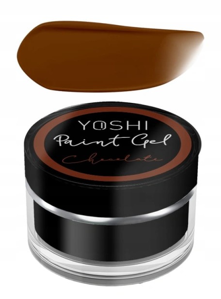 Yoshi Żel Do Zdobień Paznokci Paint Gel CHOCOLAE Farbka Czekoladowa 5ml