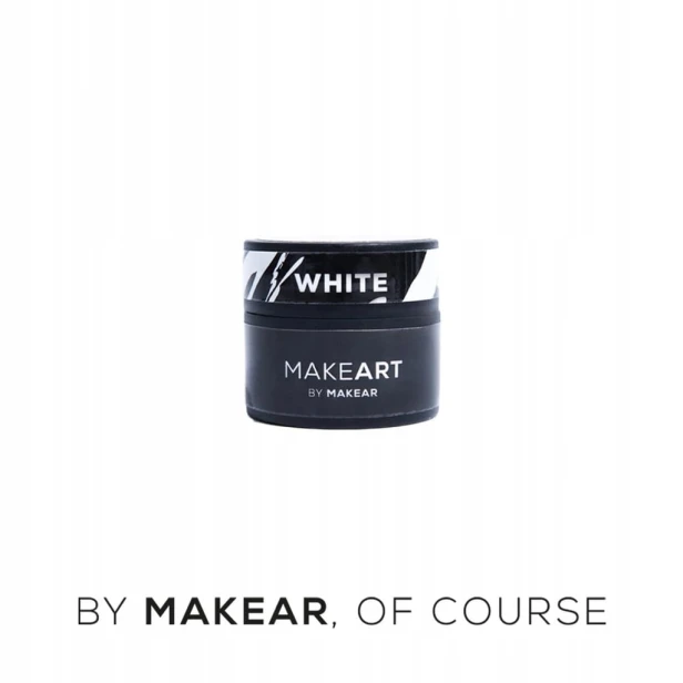 Makear Żel do zdobień biały WHITE MAKEART 5ml