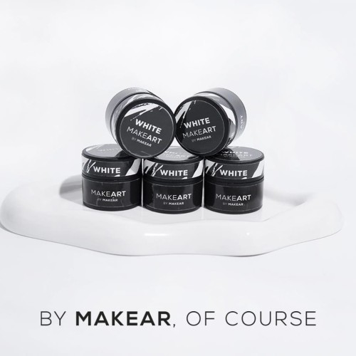 Makear Żel do zdobień biały WHITE MAKEART 5ml