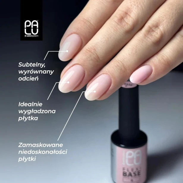 PALU baza budująca FLEXI BASE 2 Delikatny odcień Mlecznej Bieli - 11g