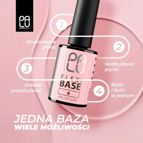 PALU baza budująca FLEXI BASE 3 Rozbielony Róż - 11g