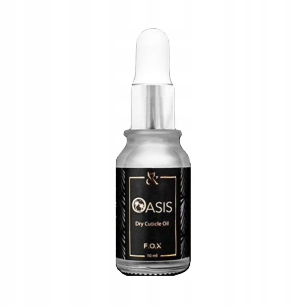 F.O.X FOX Olejek Oliwka do skórek z Pipetą Dry Cuticle Oil OASIS 10ml