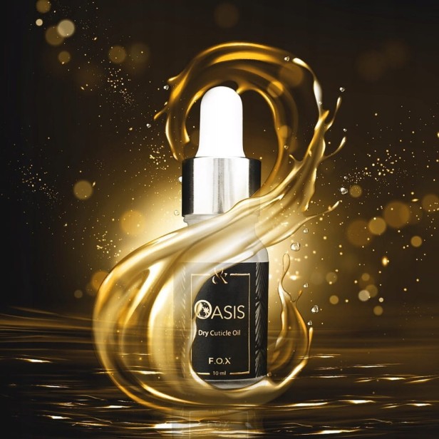 F.O.X FOX Olejek Oliwka do skórek z Pipetą Dry Cuticle Oil OASIS 10ml