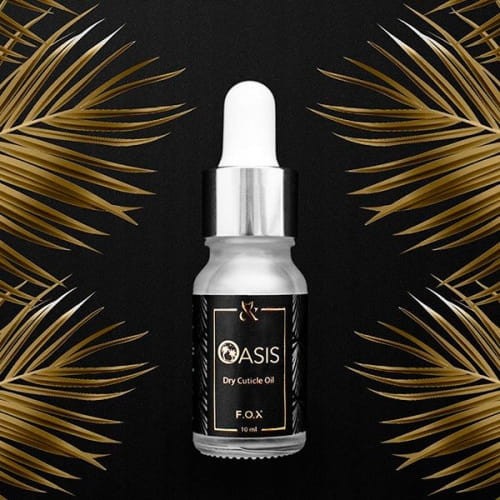 F.O.X FOX Olejek Oliwka do skórek z Pipetą Dry Cuticle Oil OASIS 10ml