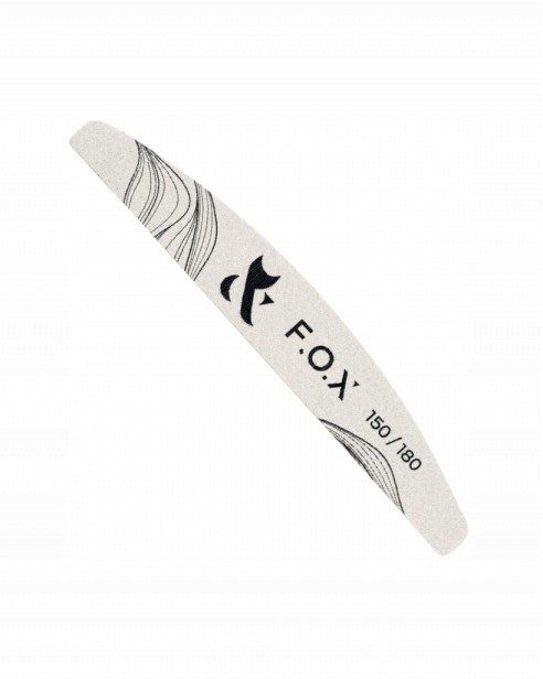 F.O.X FOX Pilniki półksiężyc gradacja 150/180 - 25 szt