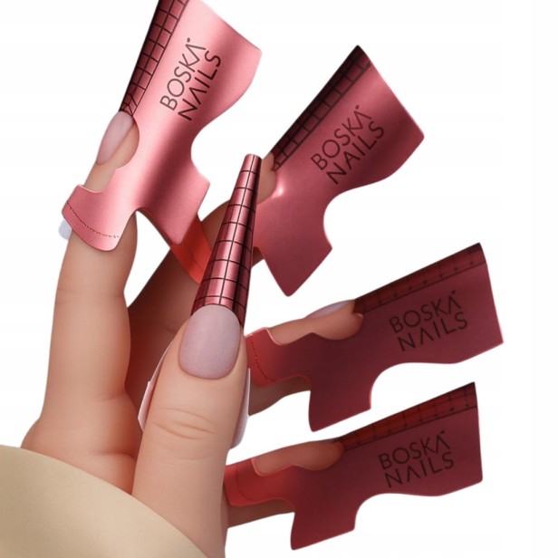 Boska Nails Szablony Formy do przedłużania paznokci Nail Form 100szt