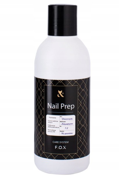 F.O.X FOX Nail PrepPreparat odtłuszczający 200ml