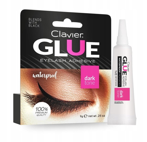 Clavier Klej do sztucznych rzęs tubka Glue – DARK 7ml