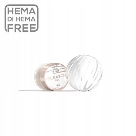 Makear Żel do zdobień Scratch Gel White SG02 5ml